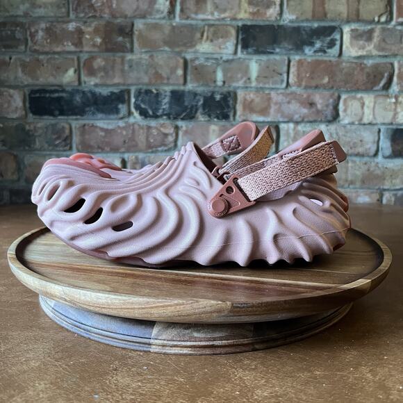 Crocs Salehe Bembury Pollex Clog Shoes Comfort Size 10 Pale Blush 207393-6RL - Picture 9 of 16